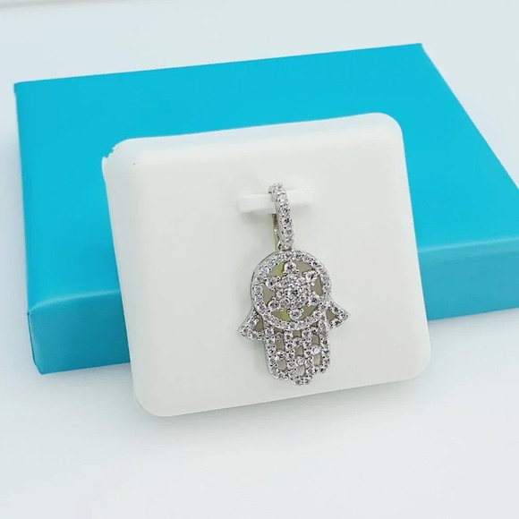 "925 Sterling Silver CZ Beautiful Pendant for Women, 1USPAR4075 - Picture 6 of 10